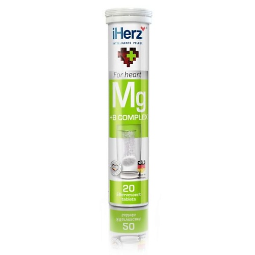   Лэтуаль IHERZ IHERZ Магний + B комплекс шипучие таблетки Mg + B complex Effervescent Tablets