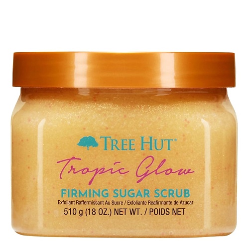 

TREE HUT Сахарный скраб для тела с шиммером с ароматом миндаля и сандала Tropic Glow Firming Sugar Scrub, Сахарный скраб для тела с шиммером с ароматом миндаля и сандала Tropic Glow Firming Sugar Scrub