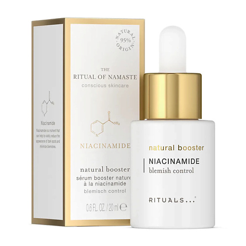 

RITUALS... Антивозрастная сыворотка для лица The Ritual of Namaste Niacinamide Natural Booster, ... Антивозрастная сыворотка для лица The Ritual of Namaste Niacinamide Natural Booster