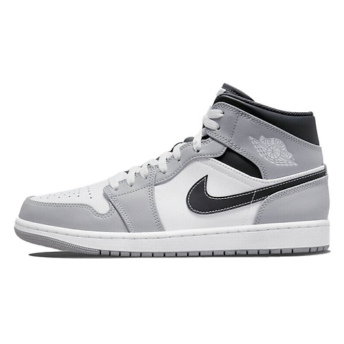 

NIKE Кроссовки 1 Mid Light Smoke Grey Anthracite, Кроссовки 1 Mid Light Smoke Grey Anthracite