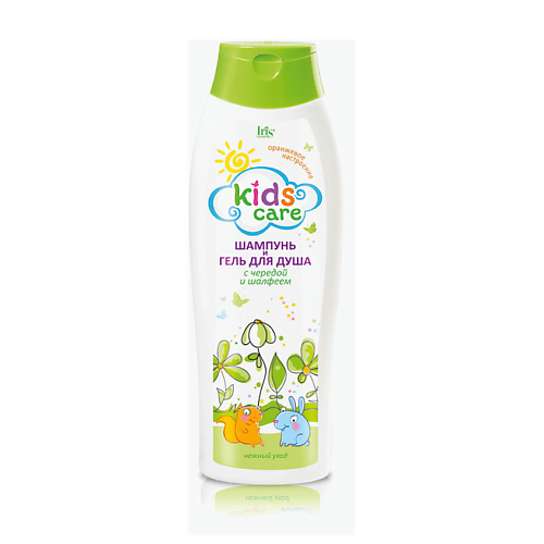 IRIS COSMETIC Шампунь и гель для душа детский Kids Care с чередой и шалфеем 4000 220₽
