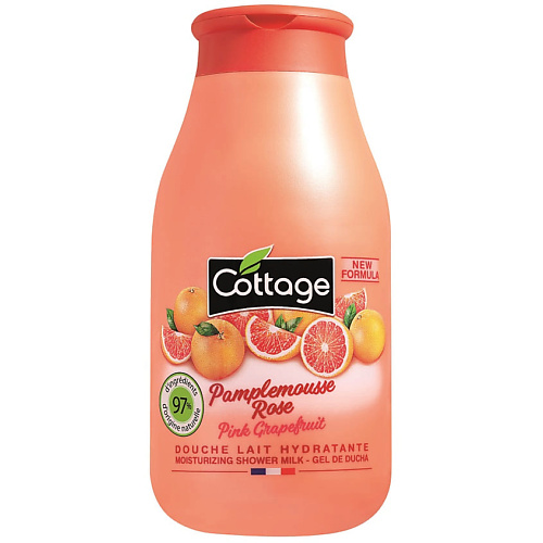 

COTTAGE Молочко для душа увлажняющее Moisturizing Shower Milk – Pink Grapefruit 250, Молочко для душа увлажняющее Moisturizing Shower Milk – Pink Grapefruit