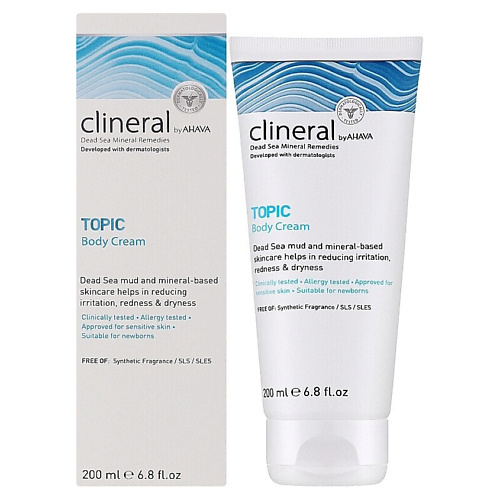 Крем для тела AHAVA Крем для атопичной кожи Clineral Topic Body Cream