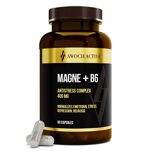 

AWOCHACTIVE Магний + Б6, Магний + Б6