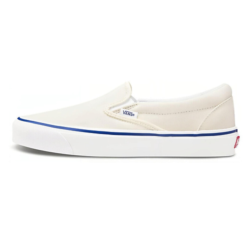

VANS Кроссовки Vault Og Classic Slip On Lx Canvas Classic White Blue, Кроссовки Vault Og Classic Slip On Lx Canvas Classic White Blue