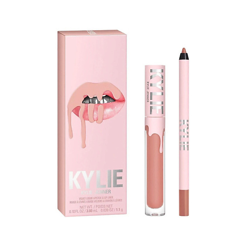 Набор средств для губ KYLIE COSMETICS BY KYLIE JENNER Набор для губ Velvet Lip Kit Помада+Карандаш