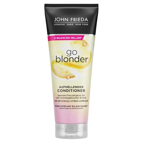 

JOHN FRIEDA Кондиционер для светлых волос Sheer Blonde Go Blonder Aufhellend 250, Кондиционер для светлых волос Sheer Blonde Go Blonder Aufhellend