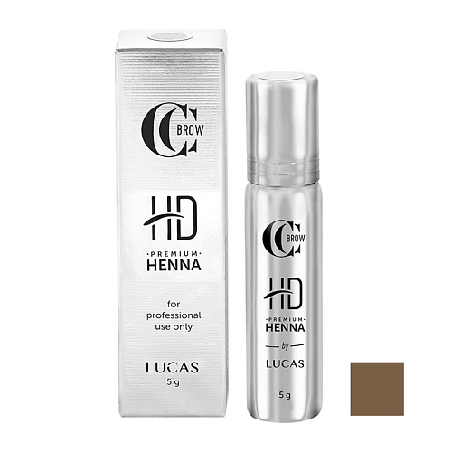 Хна для бровей CC Brow HD Premium Henna