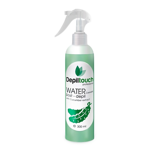 

DEPILTOUCH PROFESSIONAL Косметическая вода с экстрактом огурца Water Cosmetic 300, Косметическая вода с экстрактом огурца Water Cosmetic