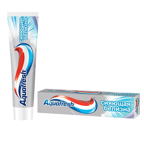 

AQUAFRESH Зубная паста Сияющая белизна White&Shine 100, Зубная паста Сияющая белизна White&Shine