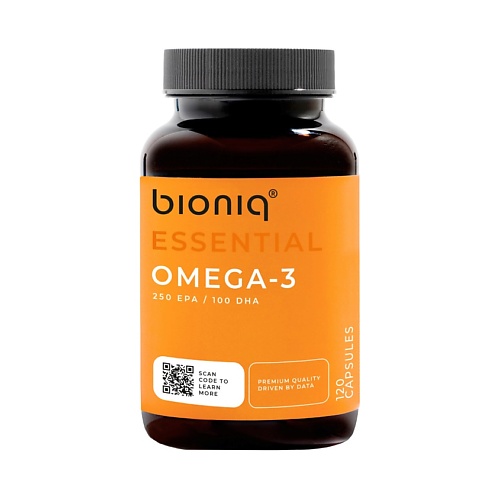

BIONIQ ESSENTIAL Омега 3 90%, Омега 3 90%