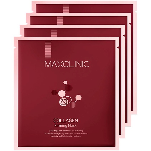 MAXCLINIC Маска для лица с коллагеном для эластичности кожи укрепляющая Collagen Firming Mask 975₽