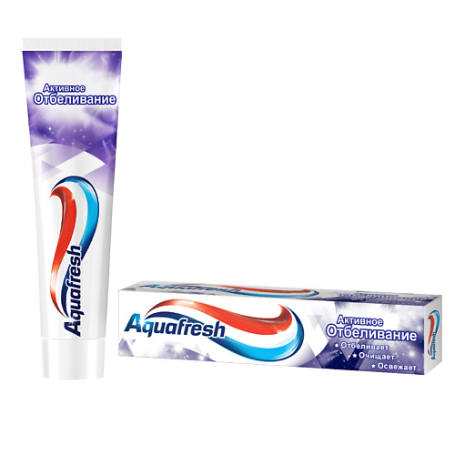 

AQUAFRESH Зубная паста активное отбеливание Active White, Зубная паста активное отбеливание Active White