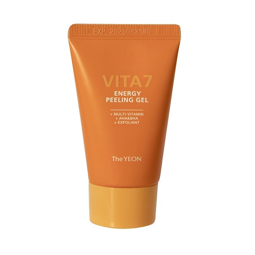 

THE YEON Гель для лица энергетический с AHA-BHA кислотами Vita7 energy peeling gel, Гель для лица энергетический с AHA-BHA кислотами Vita7 energy peeling gel