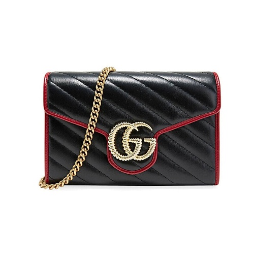 

GUCCI Сумка GG Marmont Quilting Cow Leather Chain Wallet (Bag+Dust Bag), Сумка GG Marmont Quilting Cow Leather Chain Wallet (Bag+Dust Bag)