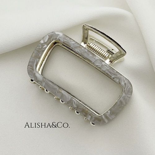 

ALISHA&CO. Крабик для волос металлический To be blossom Style, Крабик для волос металлический To be blossom Style