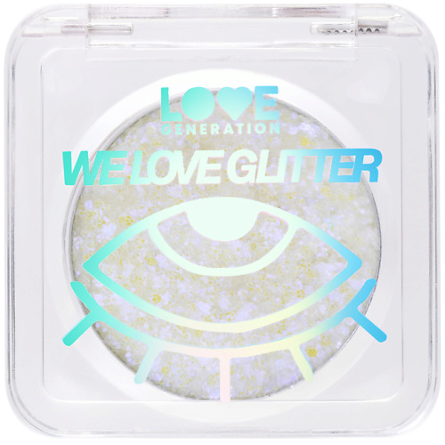 

LOVE GENERATION Глиттер для лица We love glitter, Глиттер для лица We love glitter