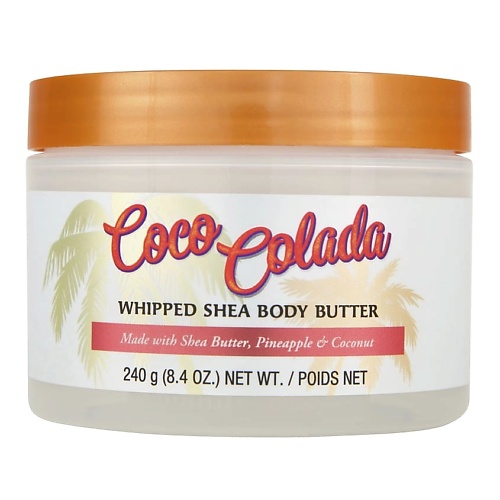 

TREE HUT Крем-баттер для тела с ароматом кокоса и ананаса Coco Colada Whipped Shea Body Butter, Крем-баттер для тела с ароматом кокоса и ананаса Coco Colada Whipped Shea Body Butter