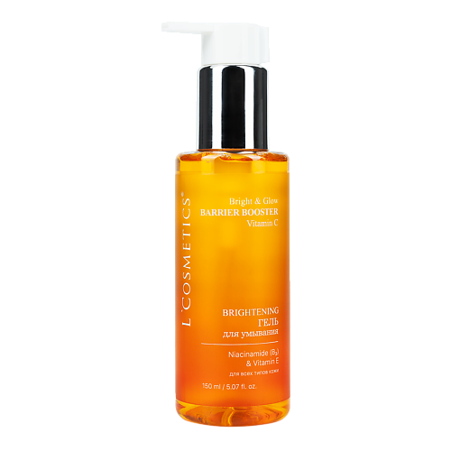 

LCOSMETICS Гель для умывания для всех типов кожи Bright & Glow-Vitamin C, Гель для умывания для всех типов кожи Bright & Glow-Vitamin C
