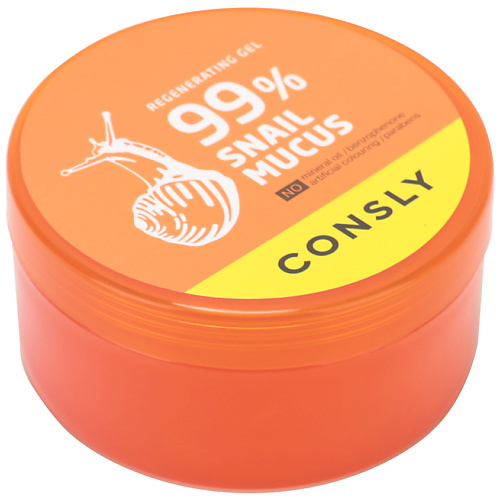 

CONSLY Гель восстанавливающий гель с муцином улитки Snail Mucus Regenerating Gel, Гель восстанавливающий гель с муцином улитки Snail Mucus Regenerating Gel