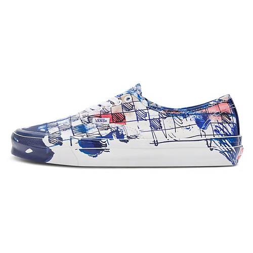 

VANS Кроссовки Authentic Lx Connor Tingley Checkerboard White Blue, Кроссовки Authentic Lx Connor Tingley Checkerboard White Blue