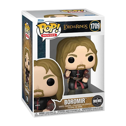 Интерактивная игрушка FUNKO Фигурка Lord Of The Rings Movies Boromir Meme figure 9 см