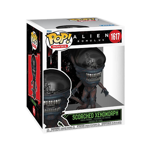 

FUNKO Фигурка Aliens Romulus Super Sized Scorched Xenomorph figure 15 см, Фигурка Aliens Romulus Super Sized Scorched Xenomorph figure 15 см