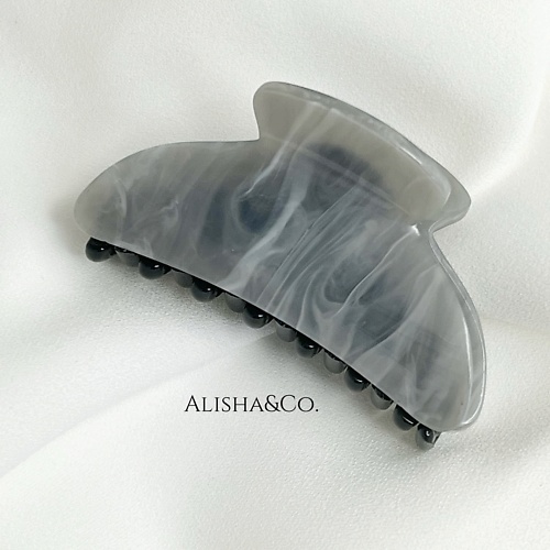 

ALISHA&CO. Крабик для волос маленький Shell, Крабик для волос маленький Shell