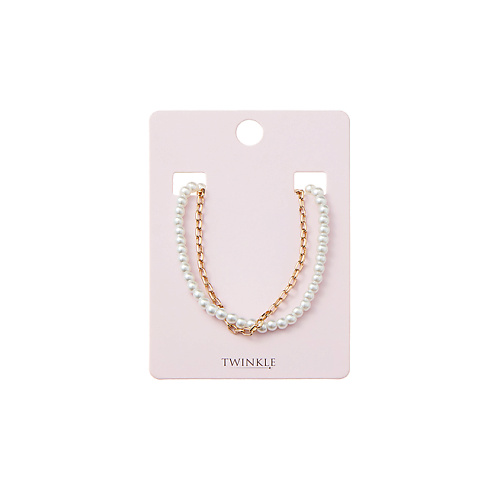 TWINKLE Браслет Double Gold Pearl