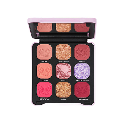 

I HEART REVOLUTION Палетка теней для век Butterfly Palette, Палетка теней для век Butterfly Palette