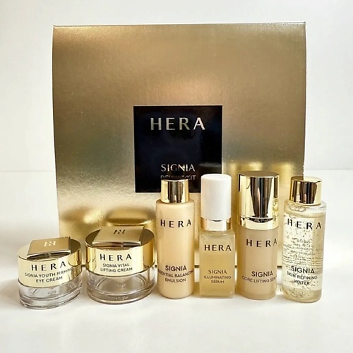 

HERA Signia Deluxe Kit Набор миниатюр омолаживающих средств, Signia Deluxe Kit Набор миниатюр омолаживающих средств