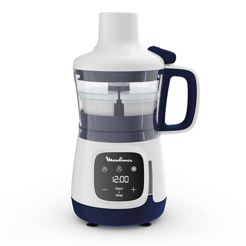 

MOULINEX Пароварка блендер для детского питания Yummy Gourmet DD55W110, Пароварка блендер для детского питания Yummy Gourmet DD55W110