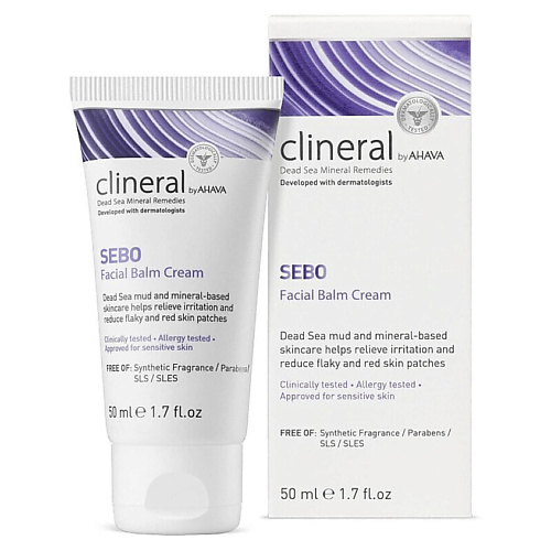 Бальзам для лица AHAVA Бальзам для лица Clineral Sebo Facial Balm Cream