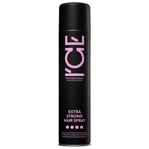 Лак для укладки волос ICE BY NATURA SIBERICA ICE by NATURA SIBERICA Лак для волос экстрасильной фиксации Extra Strong Hair Spray