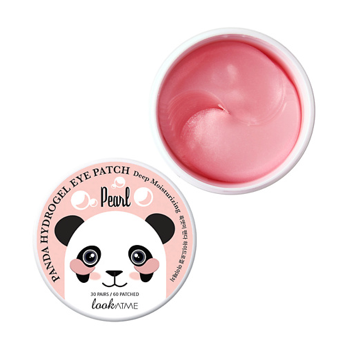 

LOOK AT ME Патчи для глаз гидрогелевые с экстрактом жемчуга Panda Hydrogel Eye Patch Pearl, Патчи для глаз гидрогелевые с экстрактом жемчуга Panda Hydrogel Eye Patch Pearl