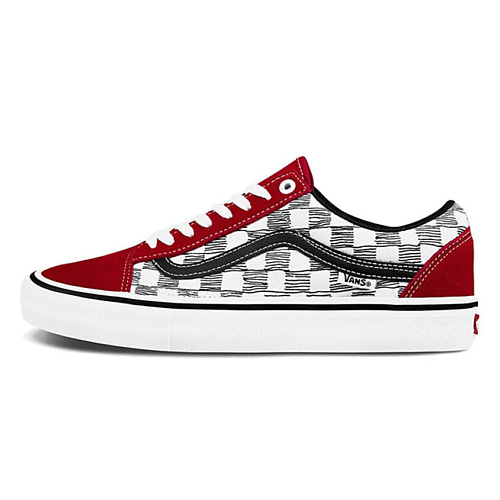 

VANS Кроссовки Old Skool Red/Black/White, Кроссовки Old Skool Red/Black/White