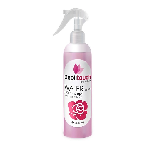 

DEPILTOUCH PROFESSIONAL Косметическая вода с экстрактом розы Water Cosmetic 300, Косметическая вода с экстрактом розы Water Cosmetic