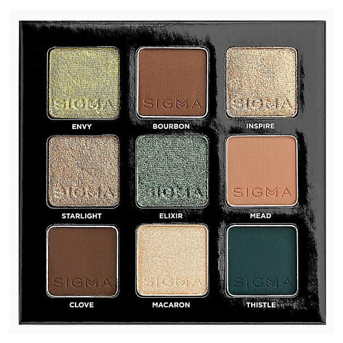 

SIGMA BEAUTY Палетка теней Eyeshadow Palette, Палетка теней Eyeshadow Palette