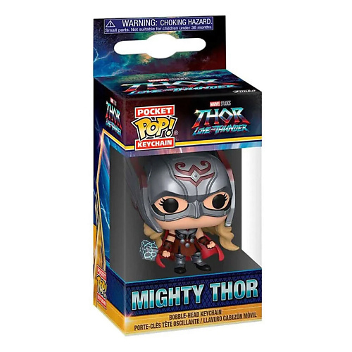 Интерактивная игрушка FUNKO Фигурка Thor Love And Thunder Mighty Keychain