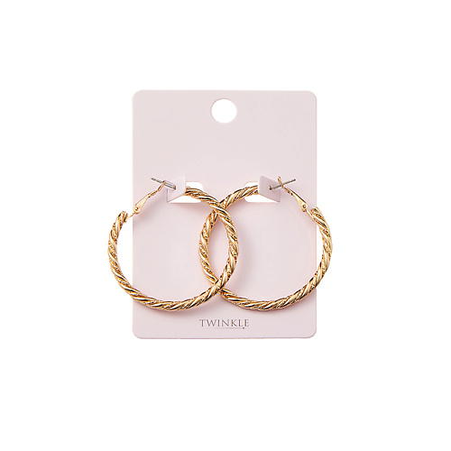 

TWINKLE Серьги Braidd Rings, Серьги Braidd Rings