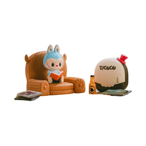 Интерактивная игрушка POP MART Игрушка LABUBU THE MONSTERS Elf's Home Manga Time, 7см