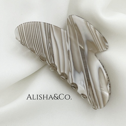 Заколка для волос ALISHA&CO. Крабик для волос большой Candy