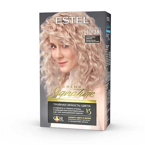 

ESTEL PROFESSIONAL Стойкая крем-гель краска для волос Signature, Стойкая крем-гель краска для волос Signature