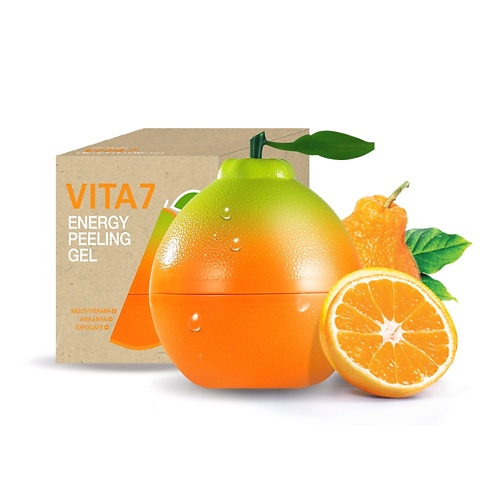 

THE YEON Гель для лица энергетический с AHA-BHA кислотами Vita7 energy peeling gel, Гель для лица энергетический с AHA-BHA кислотами Vita7 energy peeling gel