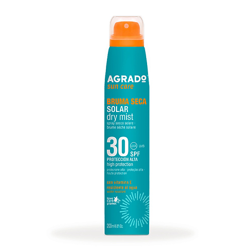 

AGRADO Солнцезащитный сухой мист SPF 30, Солнцезащитный сухой мист SPF 30