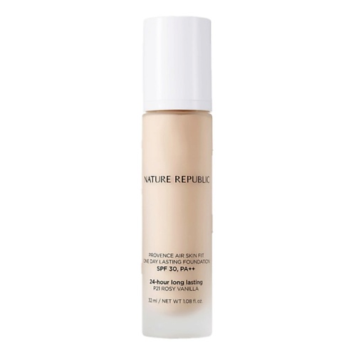 

NATURE REPUBLIC Тональная основа для лица со стойким легким покрытием PROVENCE AIR SKIN FIT, Тональная основа для лица со стойким легким покрытием PROVENCE AIR SKIN FIT