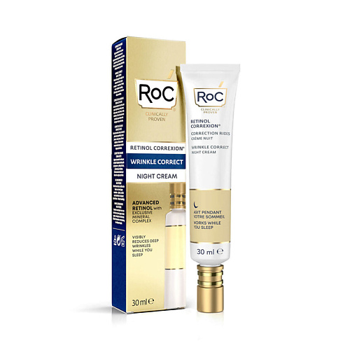 

ROC Ночной крем от морщин Retinol Correxion Wrinkle Correct Night Cream, Ночной крем от морщин Retinol Correxion Wrinkle Correct Night Cream