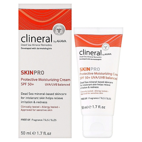 

AHAVA Крем для чувствительной кожи Clineral Skinpro SPF 50+, Крем для чувствительной кожи Clineral Skinpro SPF 50+