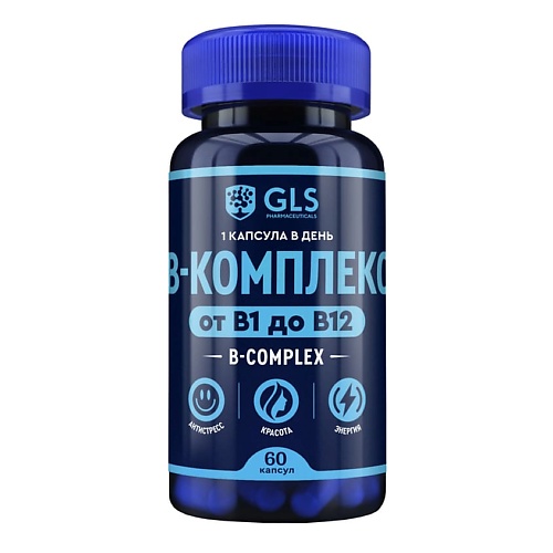 

GLS PHARMACEUTICALS БАД к пище "B-комплекс", БАД к пище "B-комплекс"