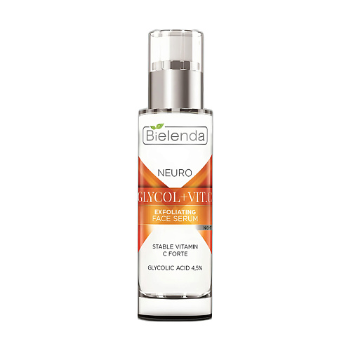 

BIELENDA Сыворотка для лица NEURO GLICOL+VIT.C отшелушивающая омолаживающая ночная 30.0, Сыворотка для лица NEURO GLICOL+VIT.C отшелушивающая омолаживающая ночная
